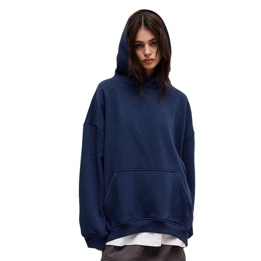 Street Boyfriend Oversized Polar Fleece Hoodie