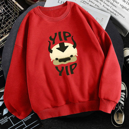 Men’s Avatar Fleece Graphic Sweatshirt - Red