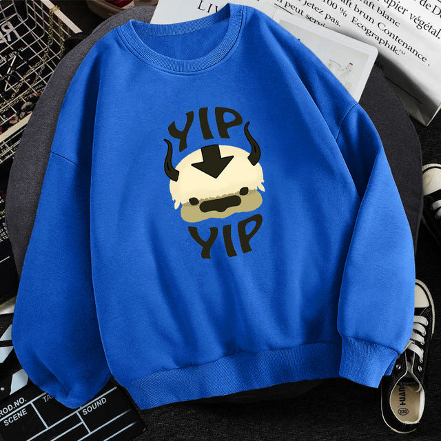 Mens Avatar Fleece Graphic Sweatshirt - 02.blue