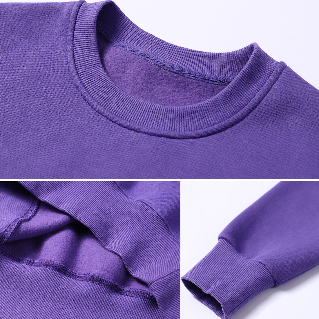 Mens Avatar Fleece Graphic Sweatshirt  - purple