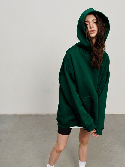 Street Boyfriend Oversized Polar Fleece Hoodie